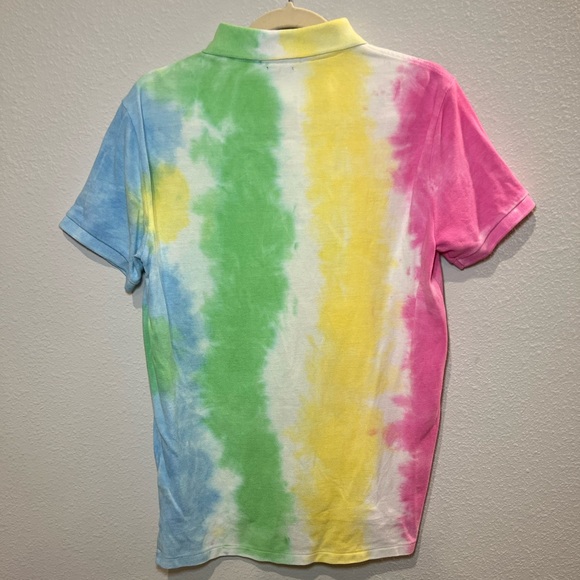 Polo Ralph Lauren Men's Tie Dye Polo Shirt Size S - Picture 6 of 12